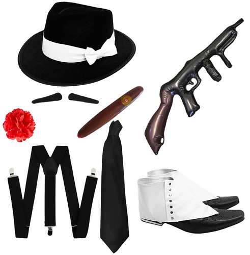 1920s gangster costume mens - costume,