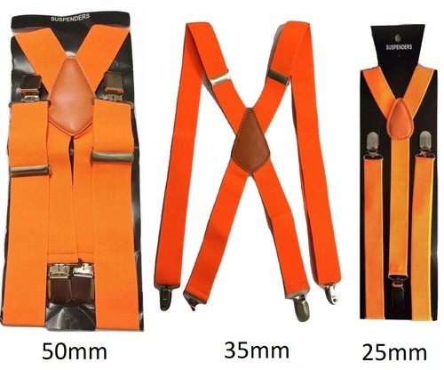 Orange men ladies braces - men,