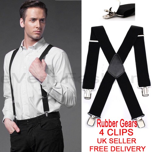 35mm unisex mens men braces - unisex,
