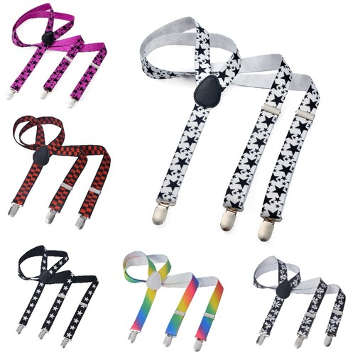 Long suspenders men women
